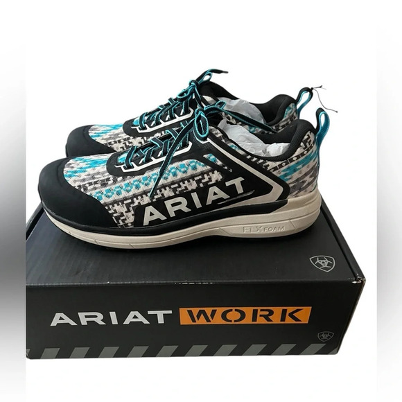 NIB Ariat Women’s Outpace Composite Toe Safety Shoes - Picture 3 of 9